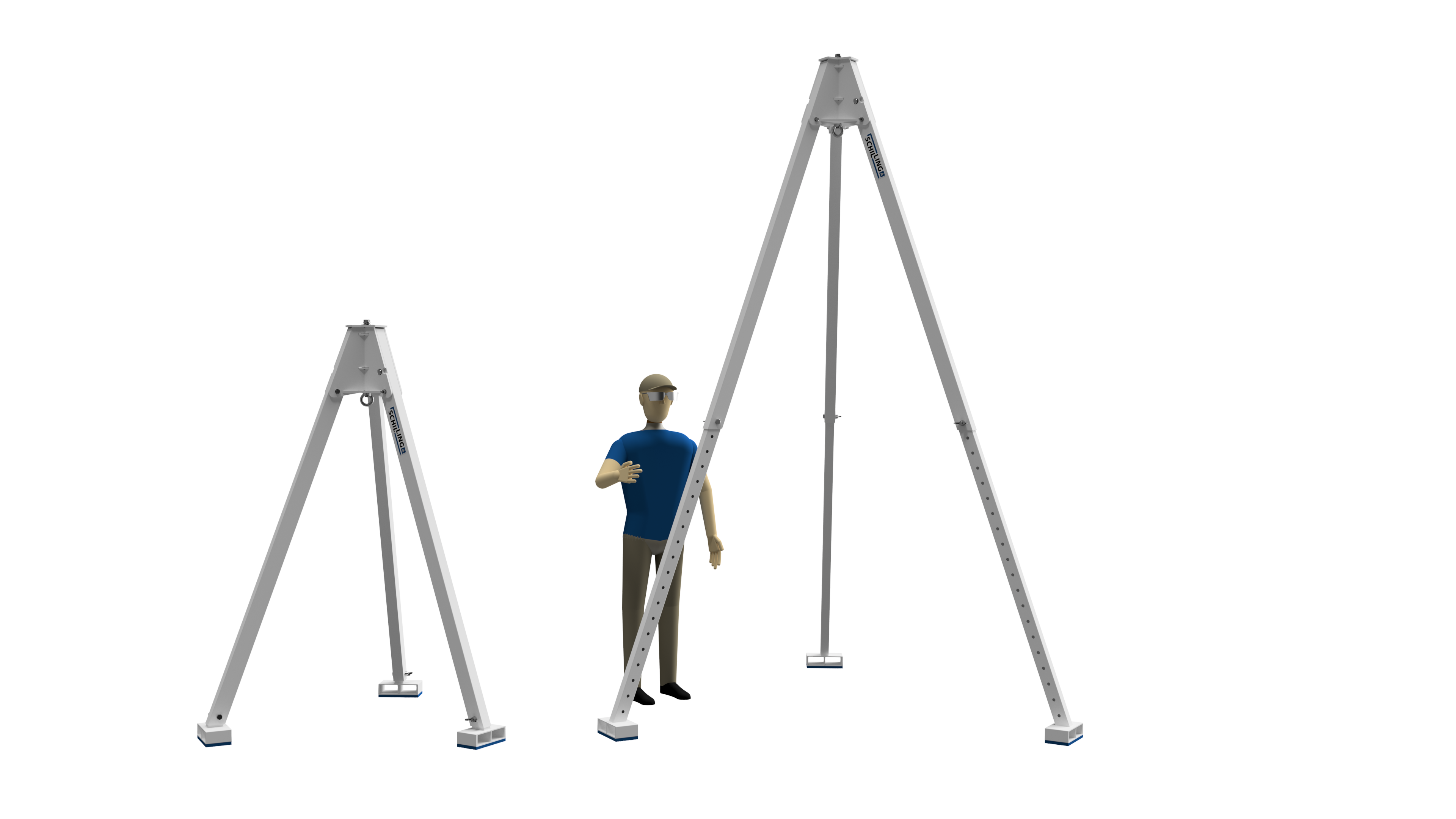 SCHILLING - Aluminium Tripod Crane