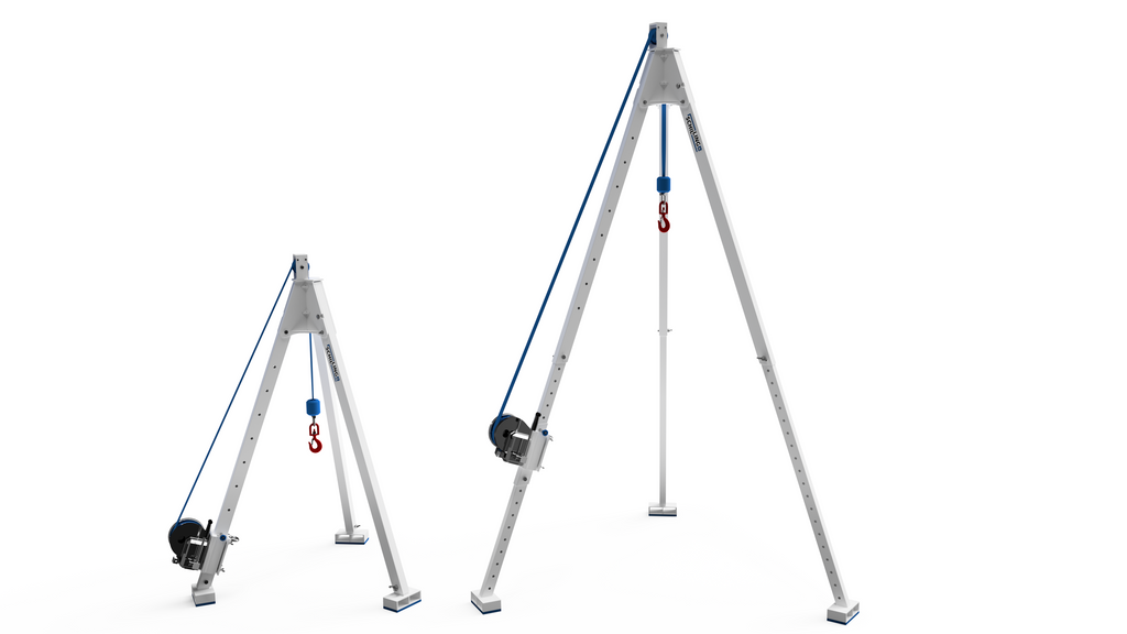 SCHILLING - Alu-Dreibock mit Aluminiumkopf