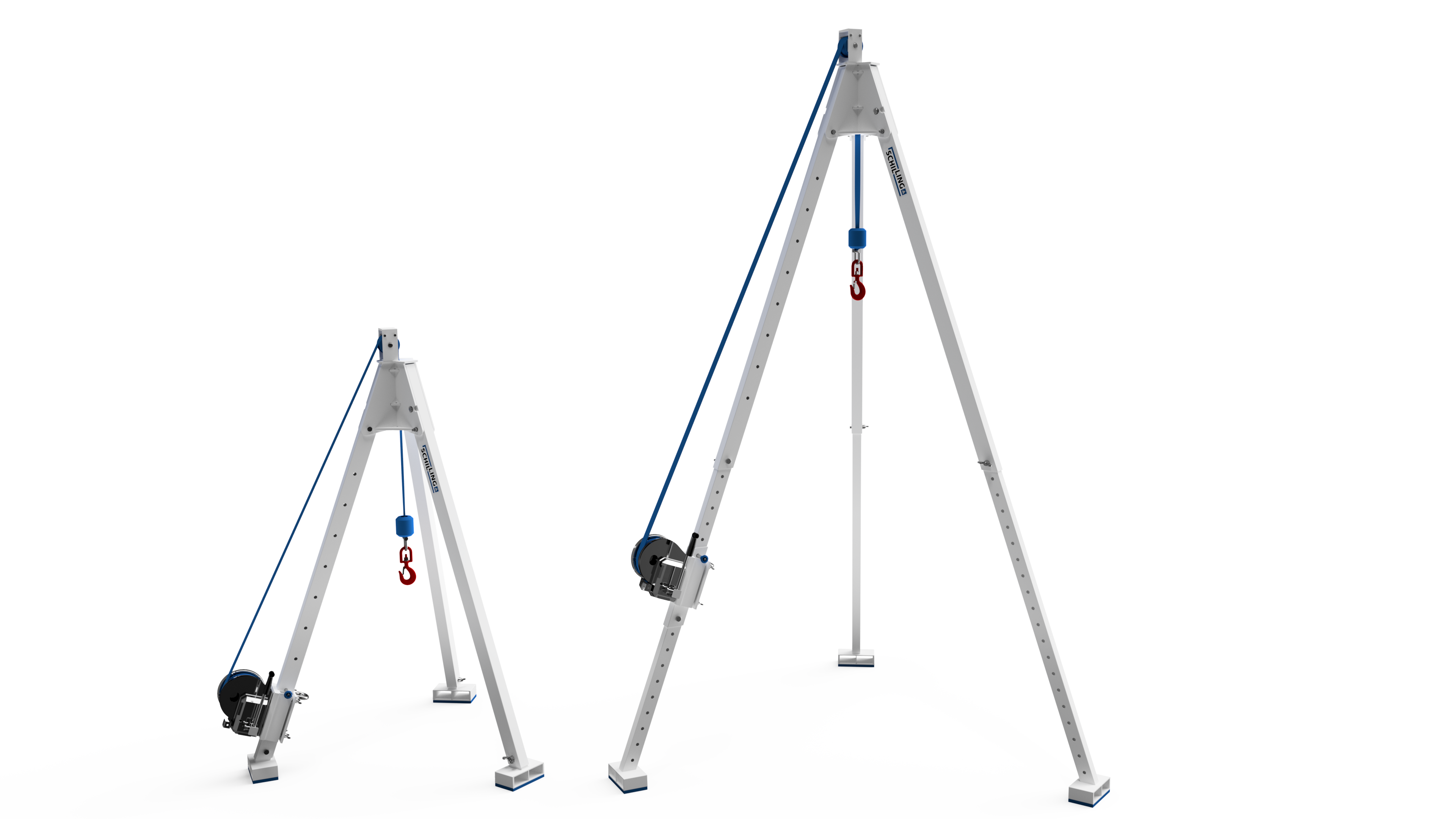 SCHILLING - Alu-Dreibock mit Aluminiumkopf