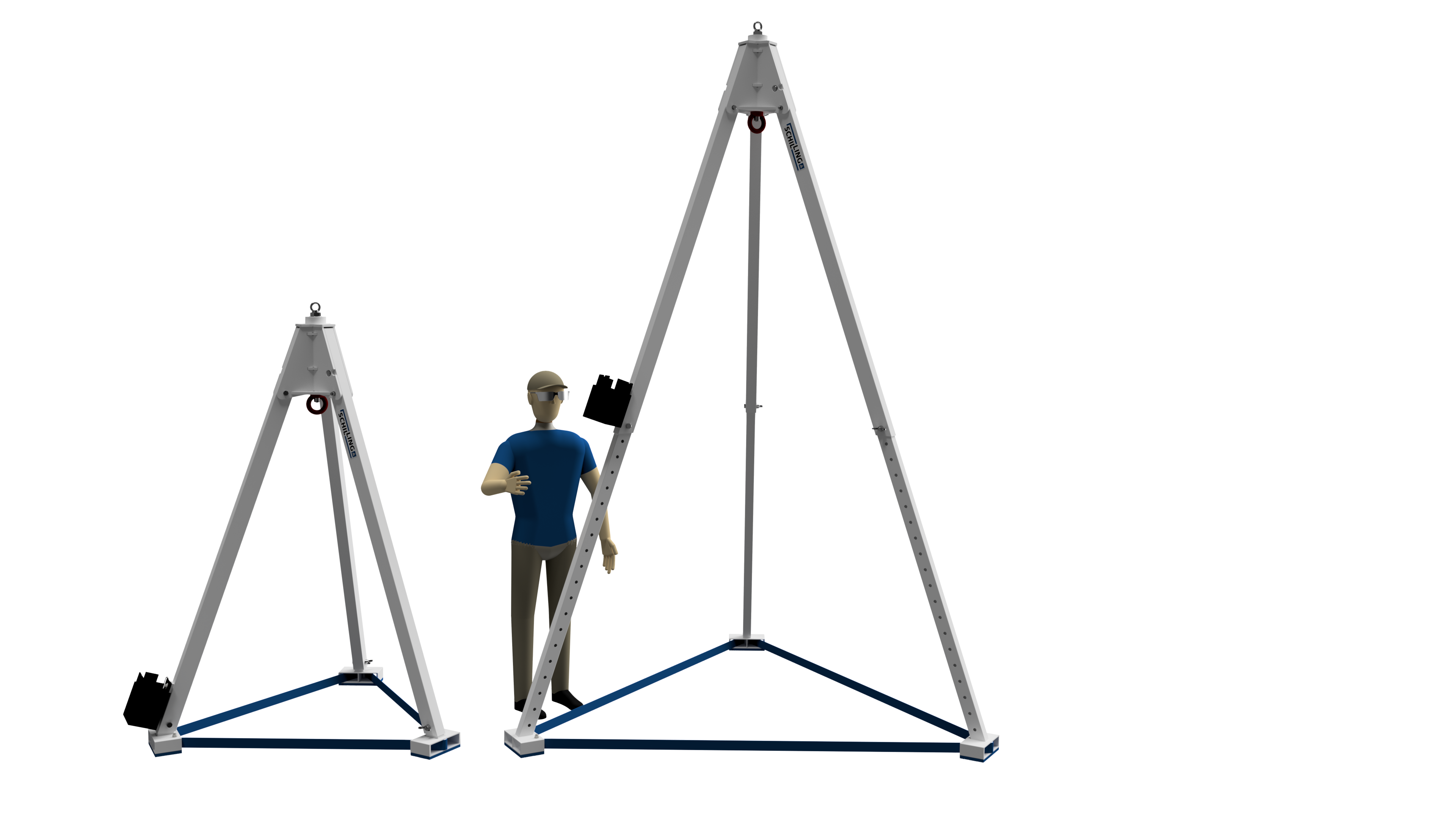 SCHILLING - Aluminium Tripod Crane