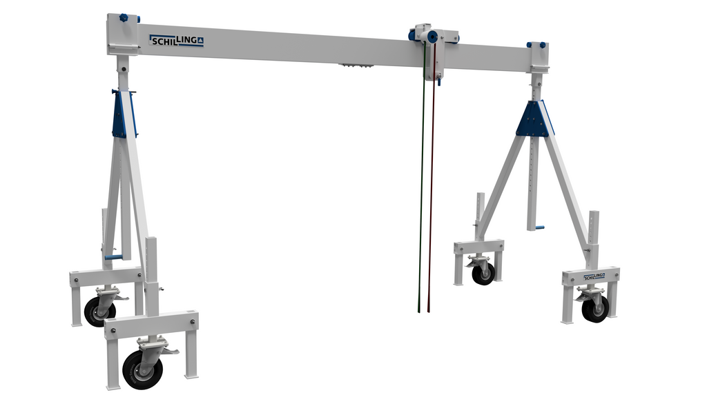 Wheel Kit for Gantry Crane with 4 super-elastic-solid rubber tyres