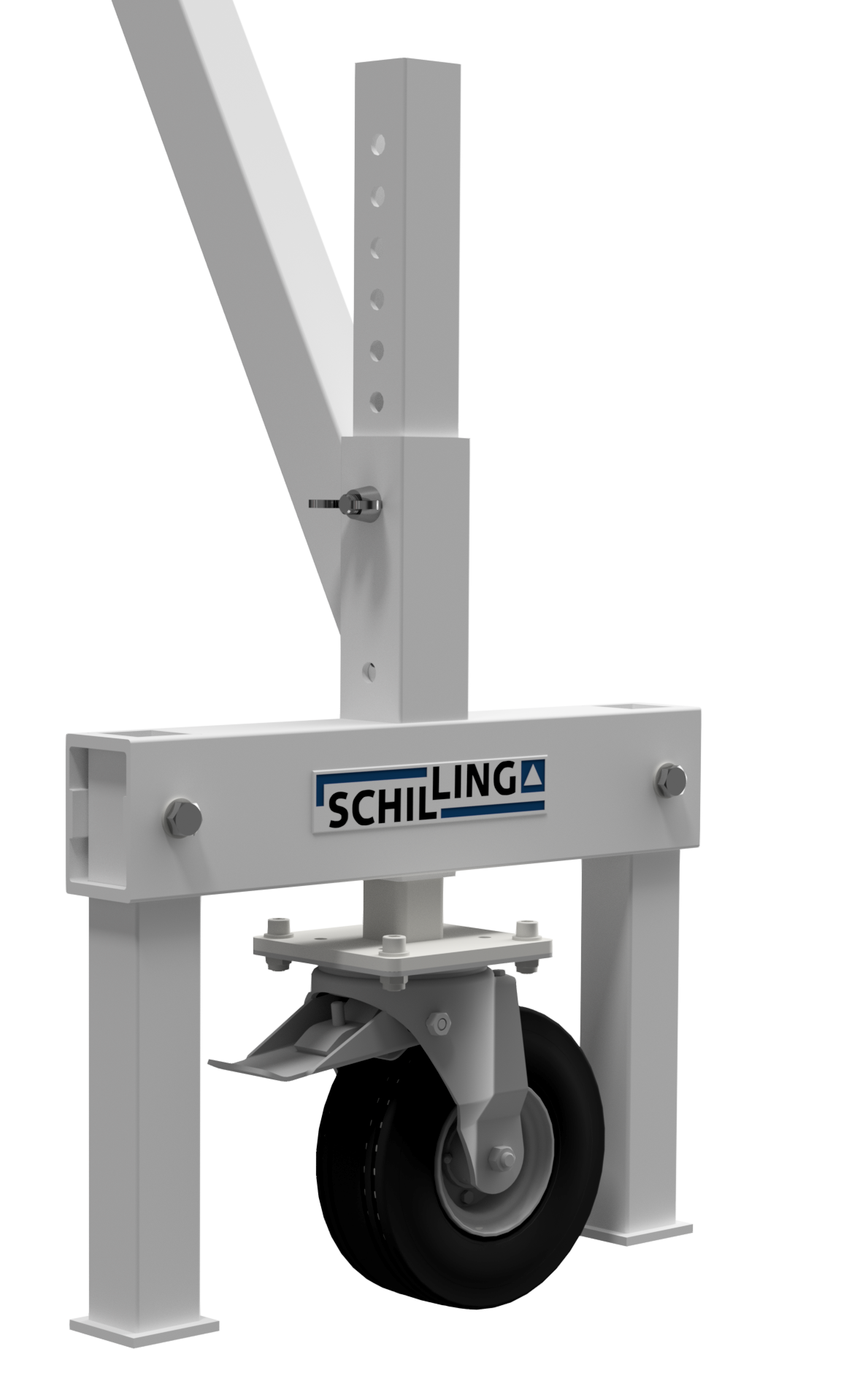 Wheel Kit for Gantry Crane with 4 super-elastic-solid rubber tyres