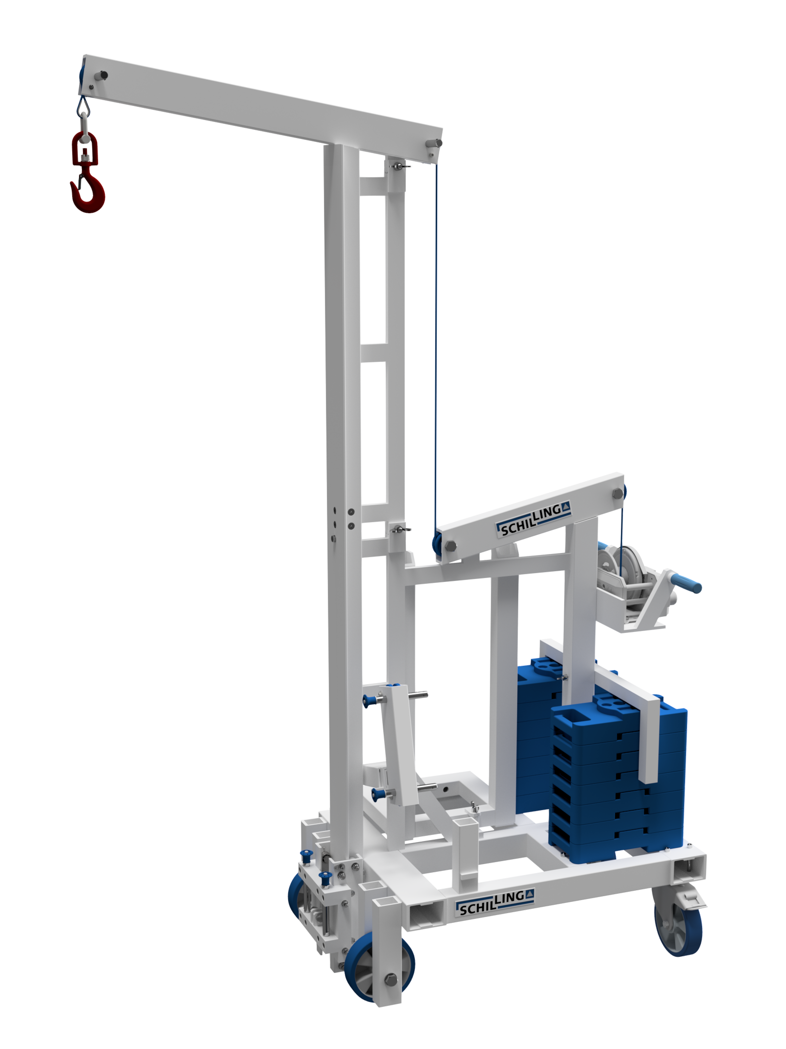 SCHILLING - Aluminium Multilift with counterweight