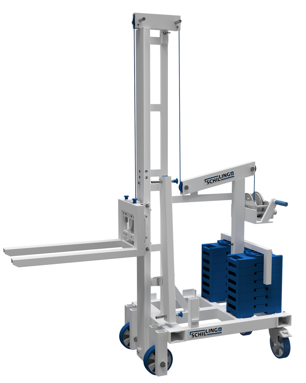 SCHILLING - Aluminium Multilift with counterweight