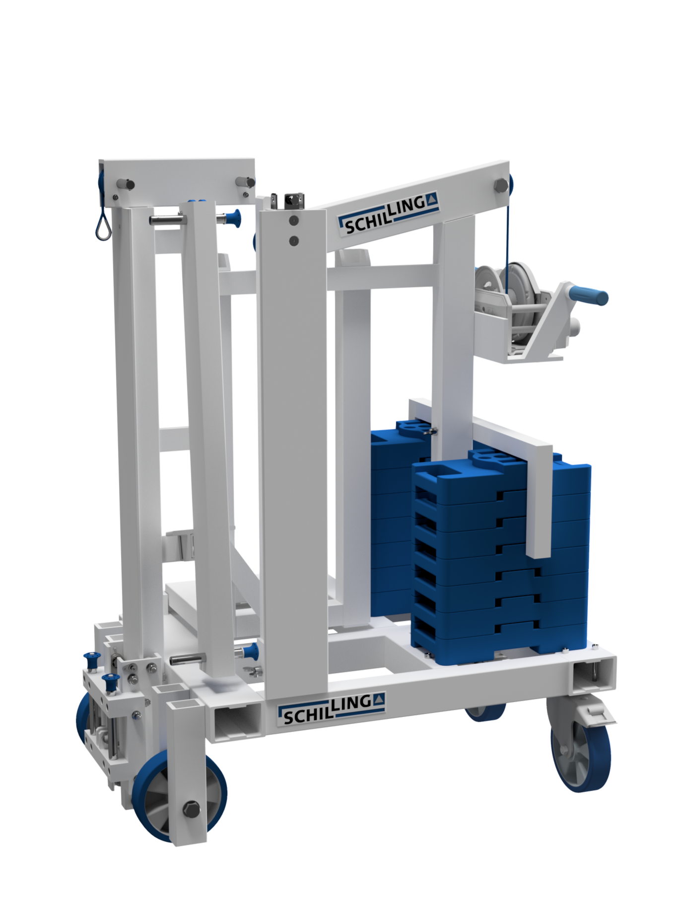 SCHILLING - Aluminium Multilift with counterweight