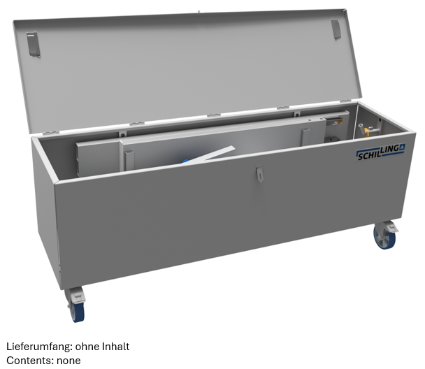 SCHILLING - Packing and transportation box Material: Aluminium