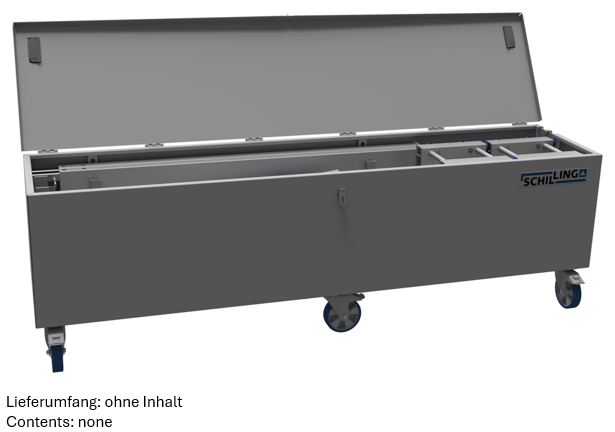 SCHILLING - Packing and transportation box Material: Aluminium