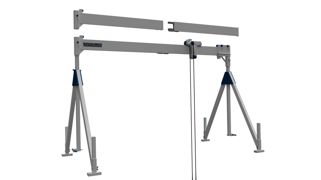 SCHILLING - Aluminium Gantry Crane stationary, high