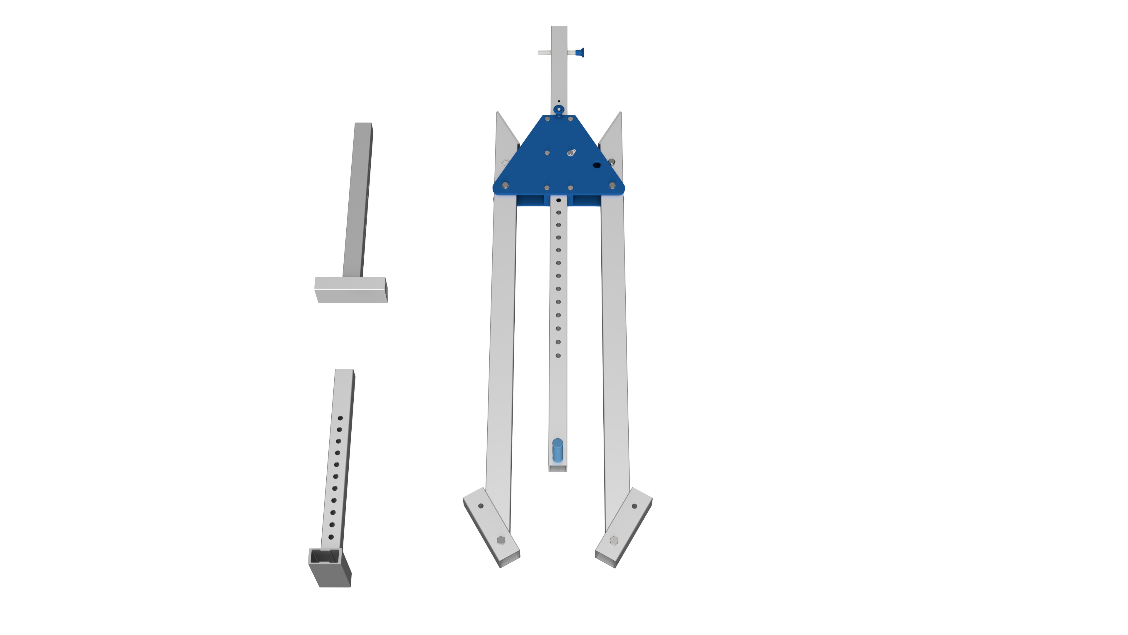 SCHILLING - Alu-Portalkran stationär, mittel, Einzelträger