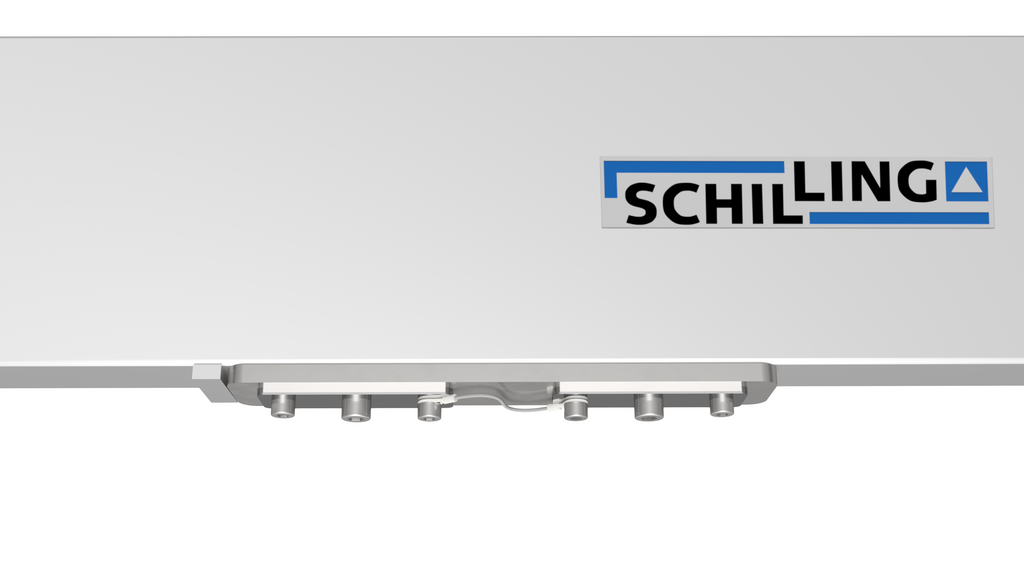 SCHILLING - Alu-Portalkran fahrbar unter Last, mittel, Einzelträger, PU