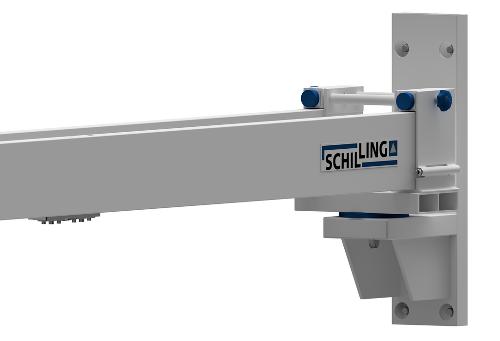 SCHILLING - Wall Bracket for aluminium gantry crane with double beam